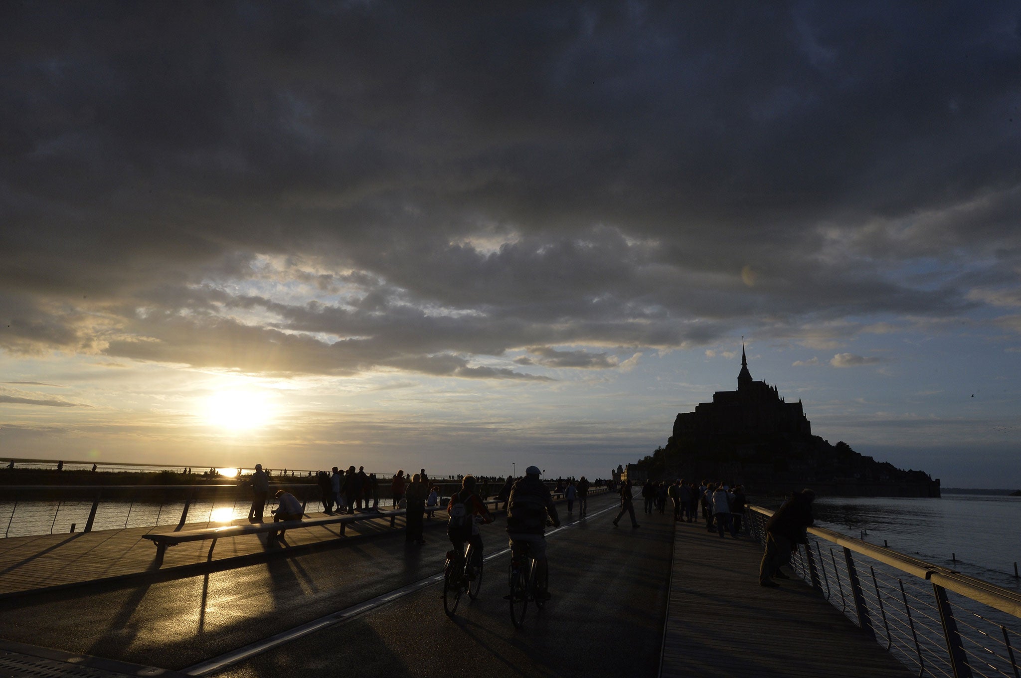 After 1,300 years, there’s a bridge to Mont Saint-Michel