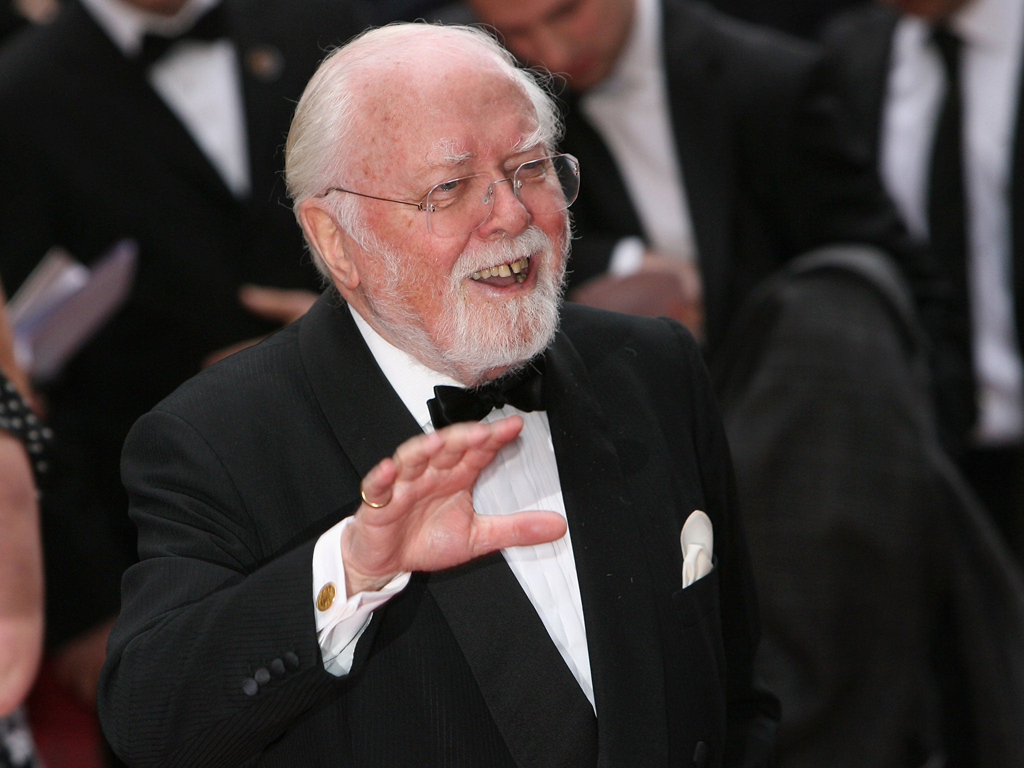 Lord Richard Attenborough attends the Galaxy British Book Awards held at the Grosvenor House Hotel in 2008