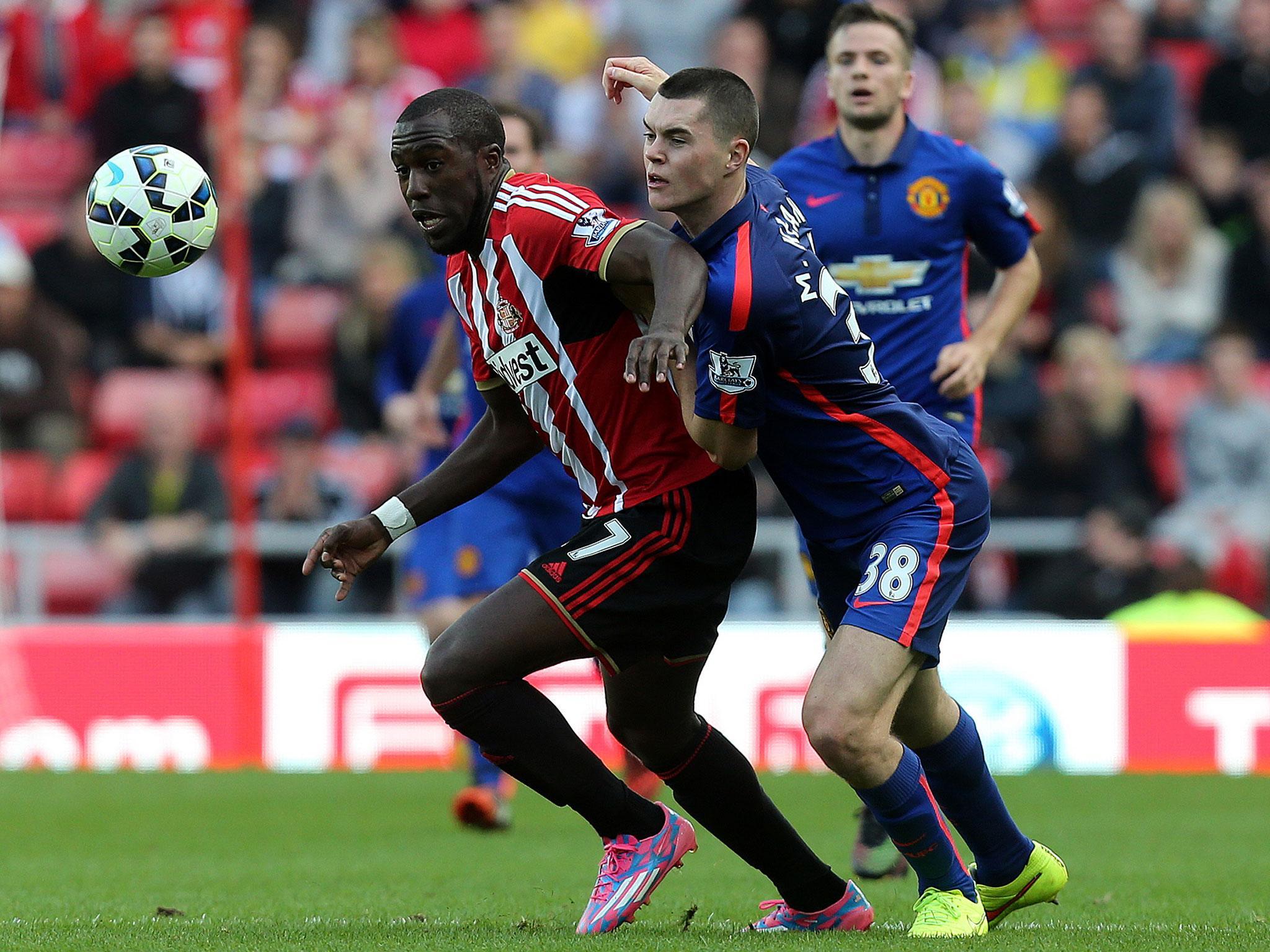 Michael Keane couldn't hold down a first team place during his first spell with United. AP