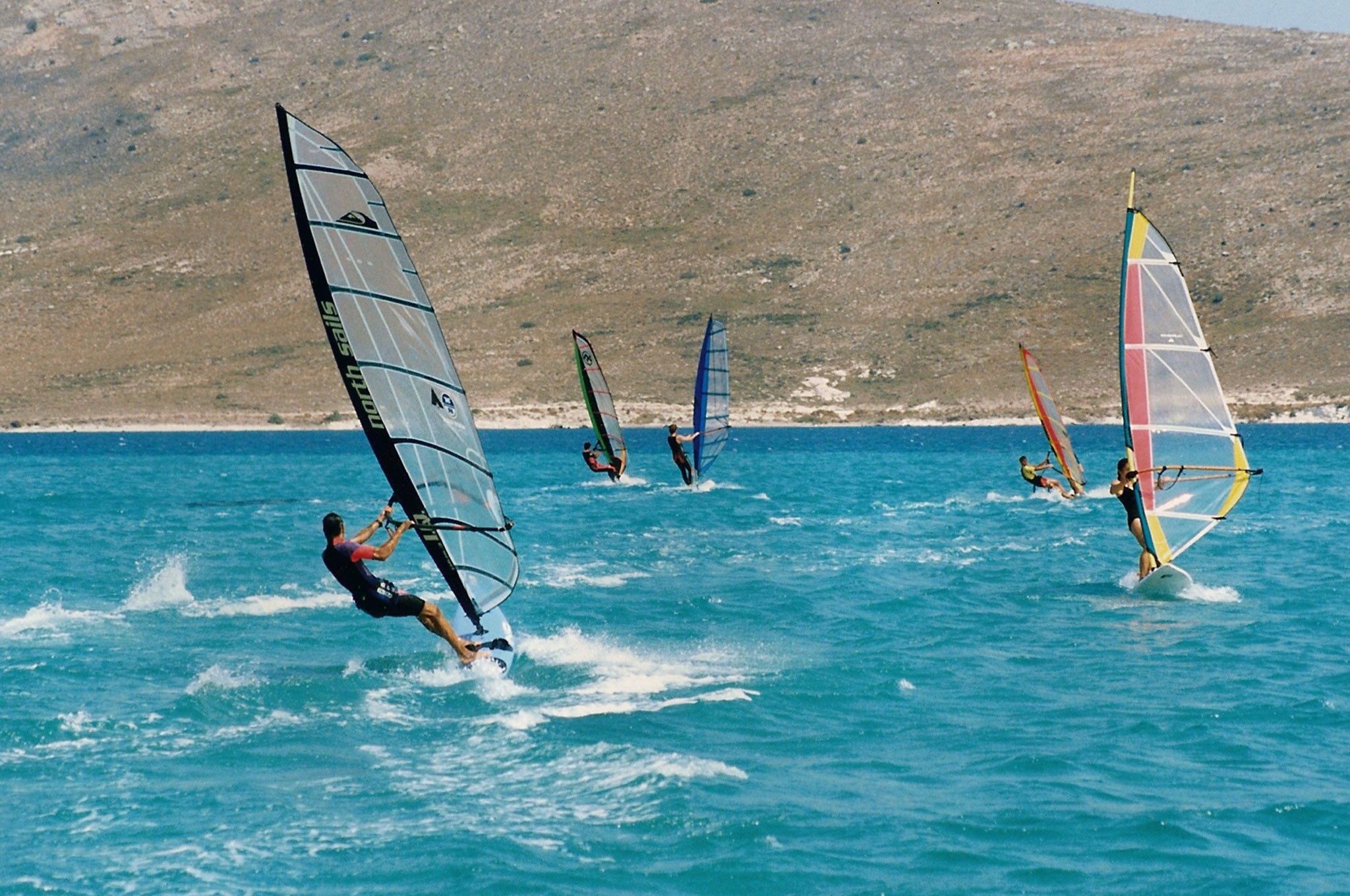 It was my first lesson in the elegant art of windsurfing, a sport for which this windswept peninsula on Turkey’s western limit, is known