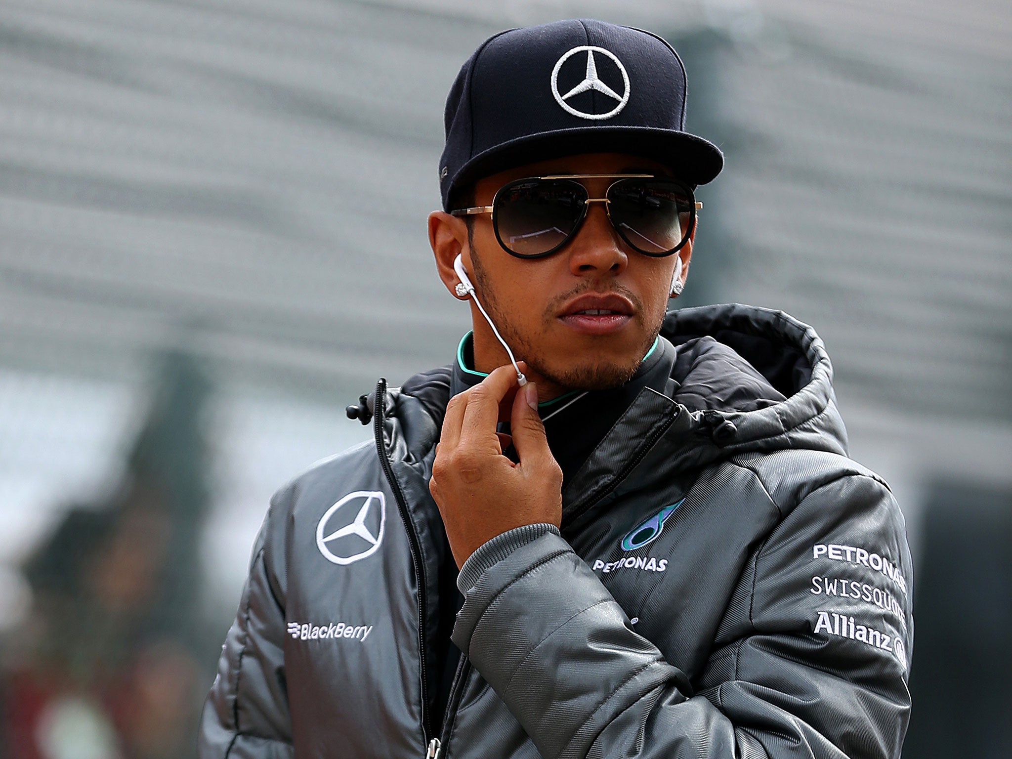 Lewis Hamilton says he no longer knows whether to trust Mercedes team mate Nico Rosberg on the track after they collided at Sunday's Belgian Grand Prix but has ruled out retaliation.