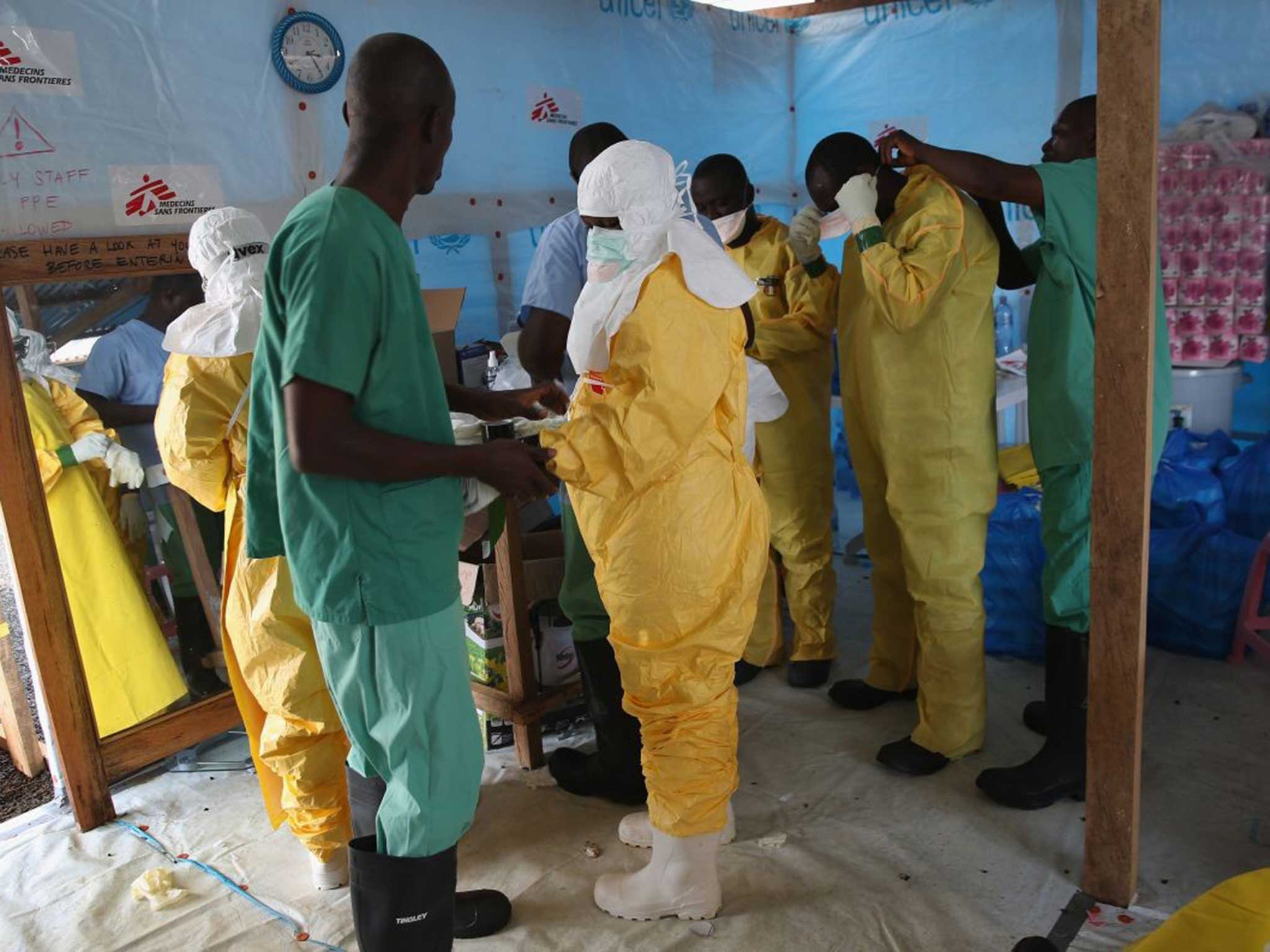 Doctors are struggling to deal with the Ebola outbreak in Liberia