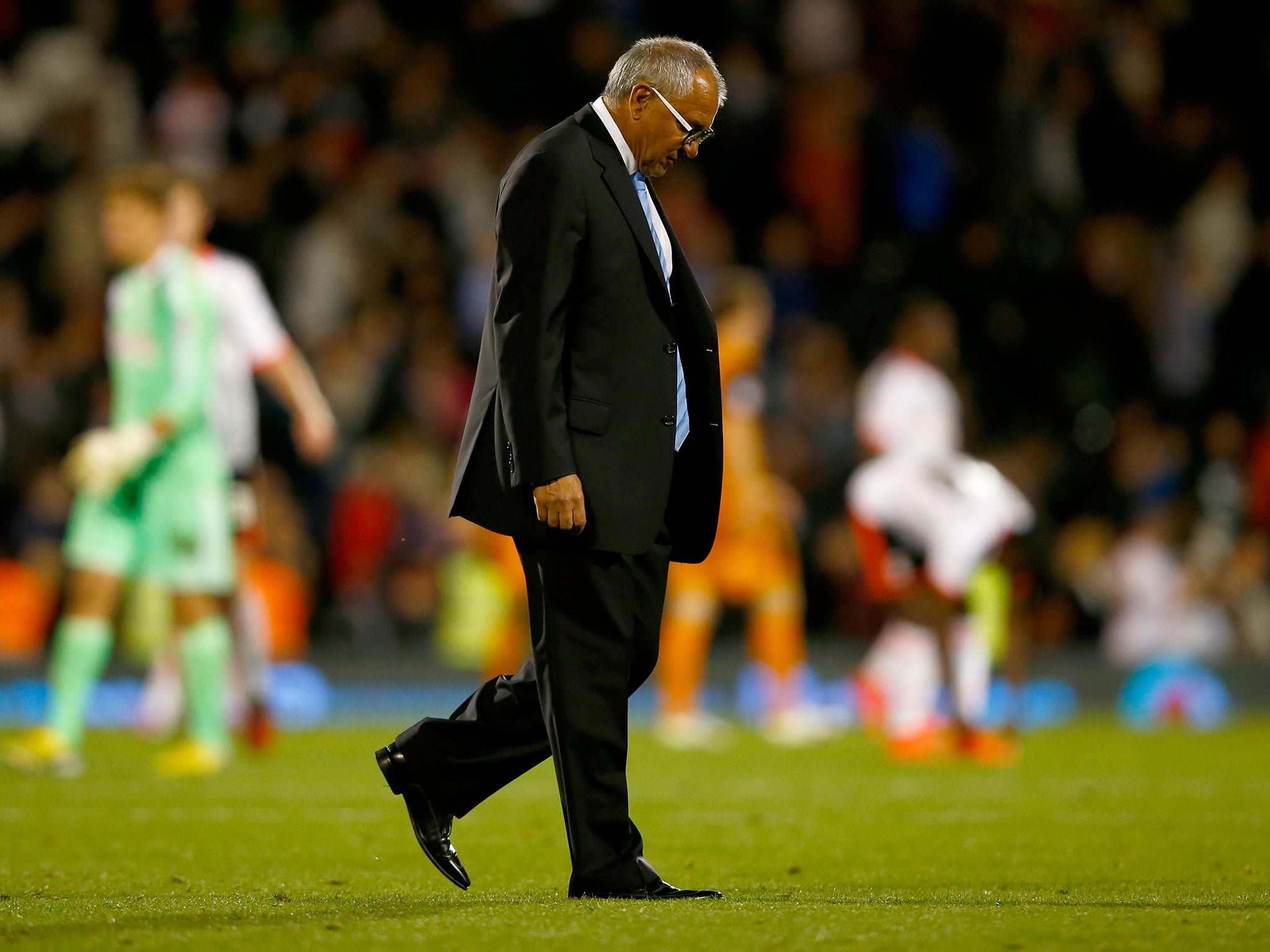 Fulham manager Felix Magath