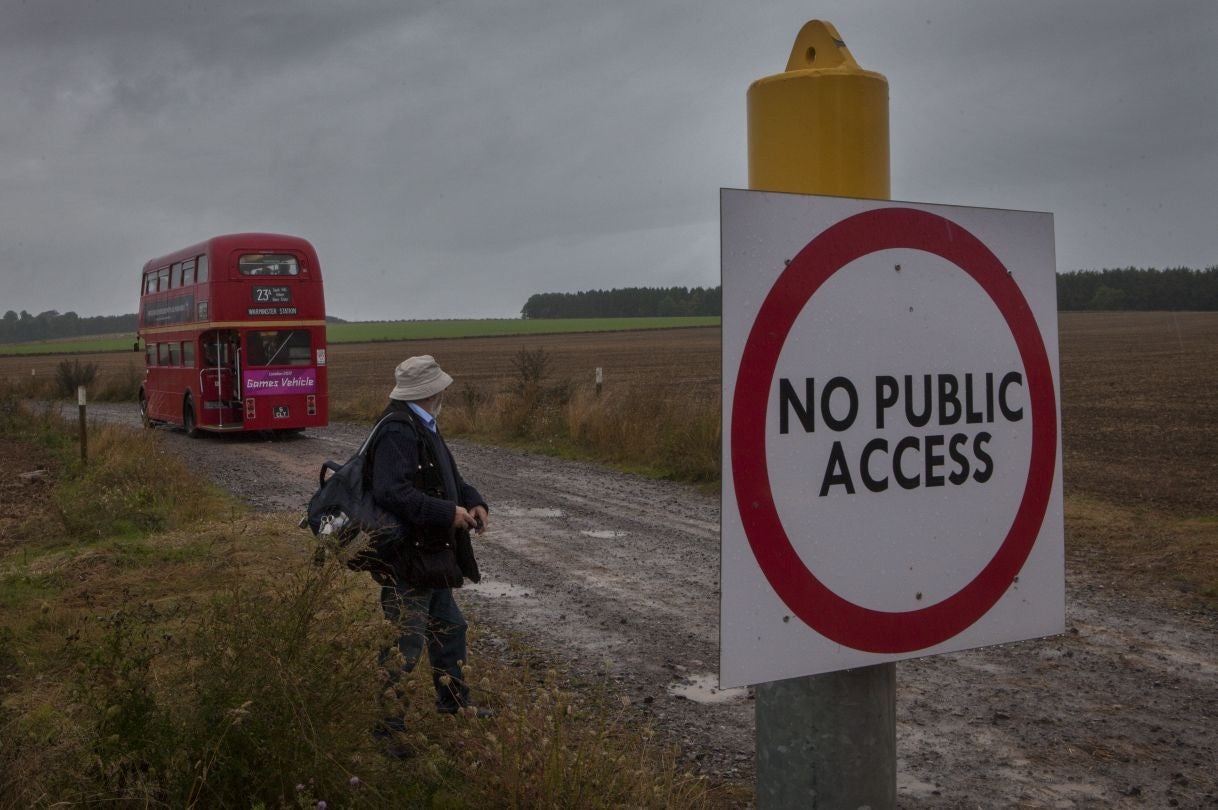 Thanks for the ride: almost 1,000 people made the unlikely pilgrimage to a church with no congregation in a village with no villagers