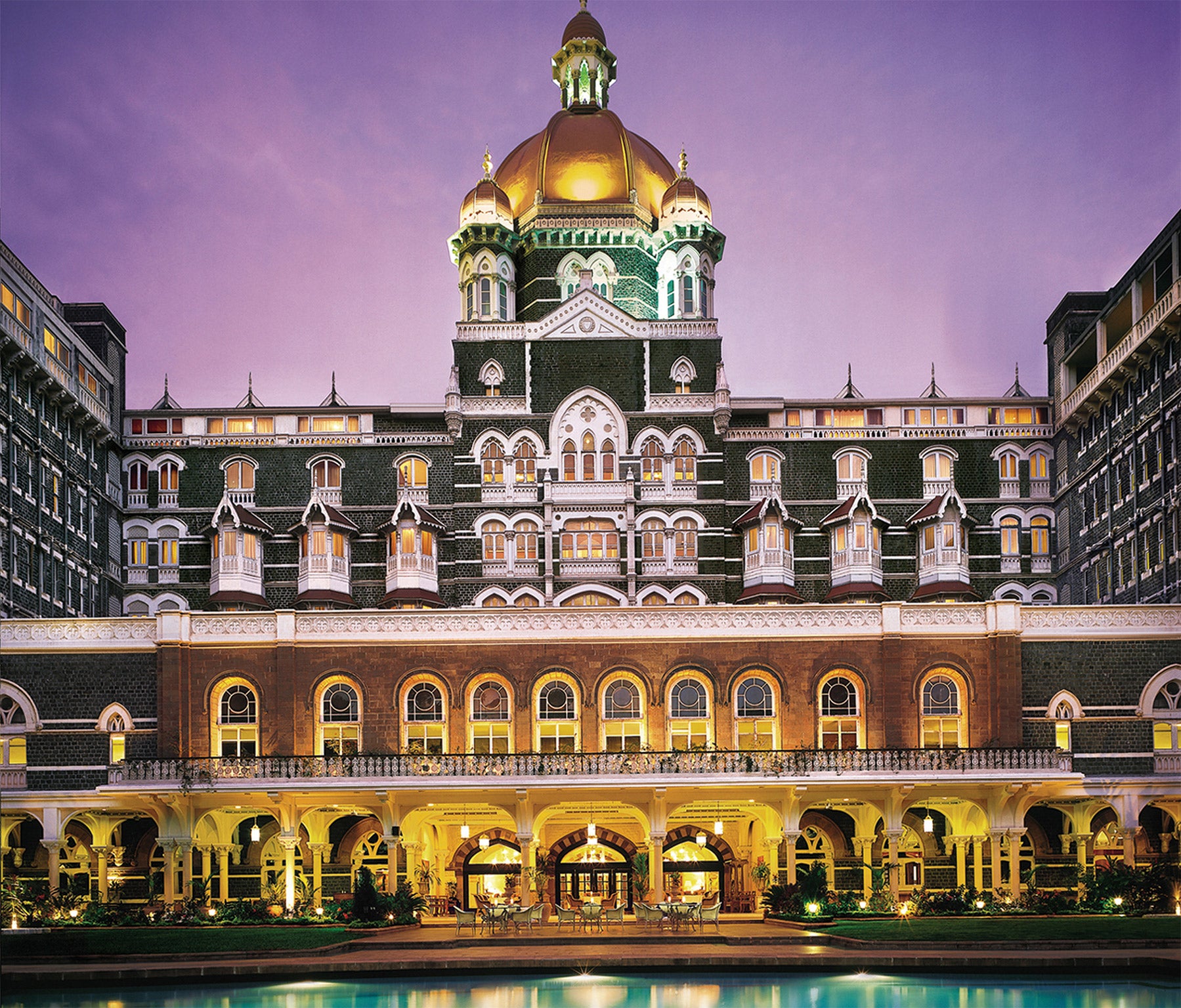 The Taj Mahal Palace’s grand 19th-century exterior