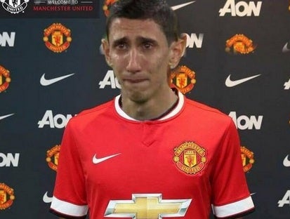 How Angel Di Maria might have looked after the 4-0 thrashing by MK Dons