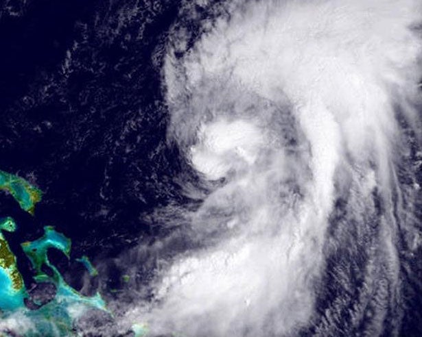 Hurricane Cristobal in the Atlantic on 26 August