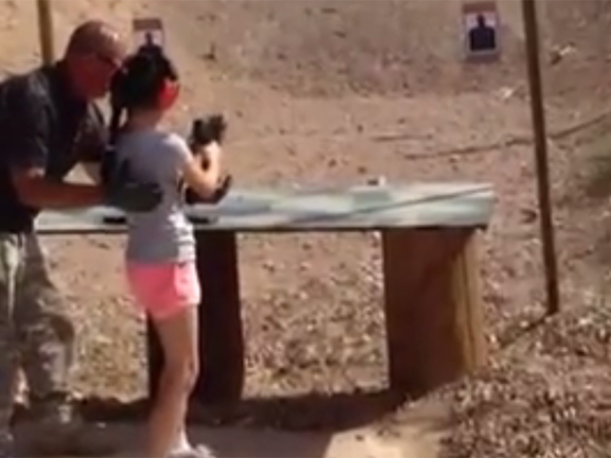 A nine-year-old accidentally shot and killed her instructor with a 9mm Uzi at a shooting range
