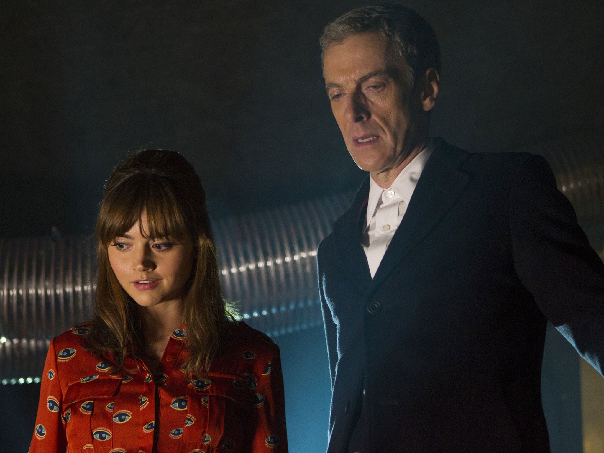 Clara and the Doctor stumble across something in 'Into the Dalek'