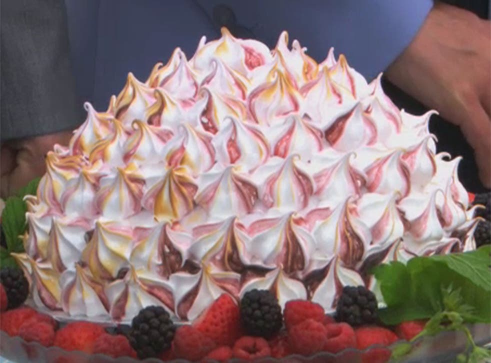 A show-stopping Baked Alaska