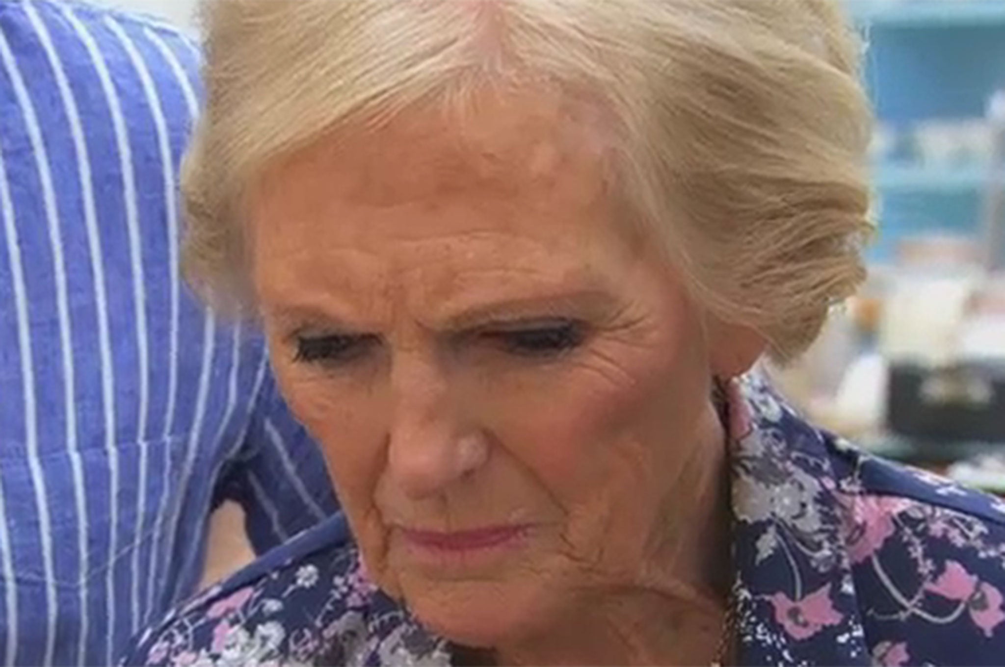 'Not for me': Mary Berry contemplates the prospect of trying sesame seed ice cream