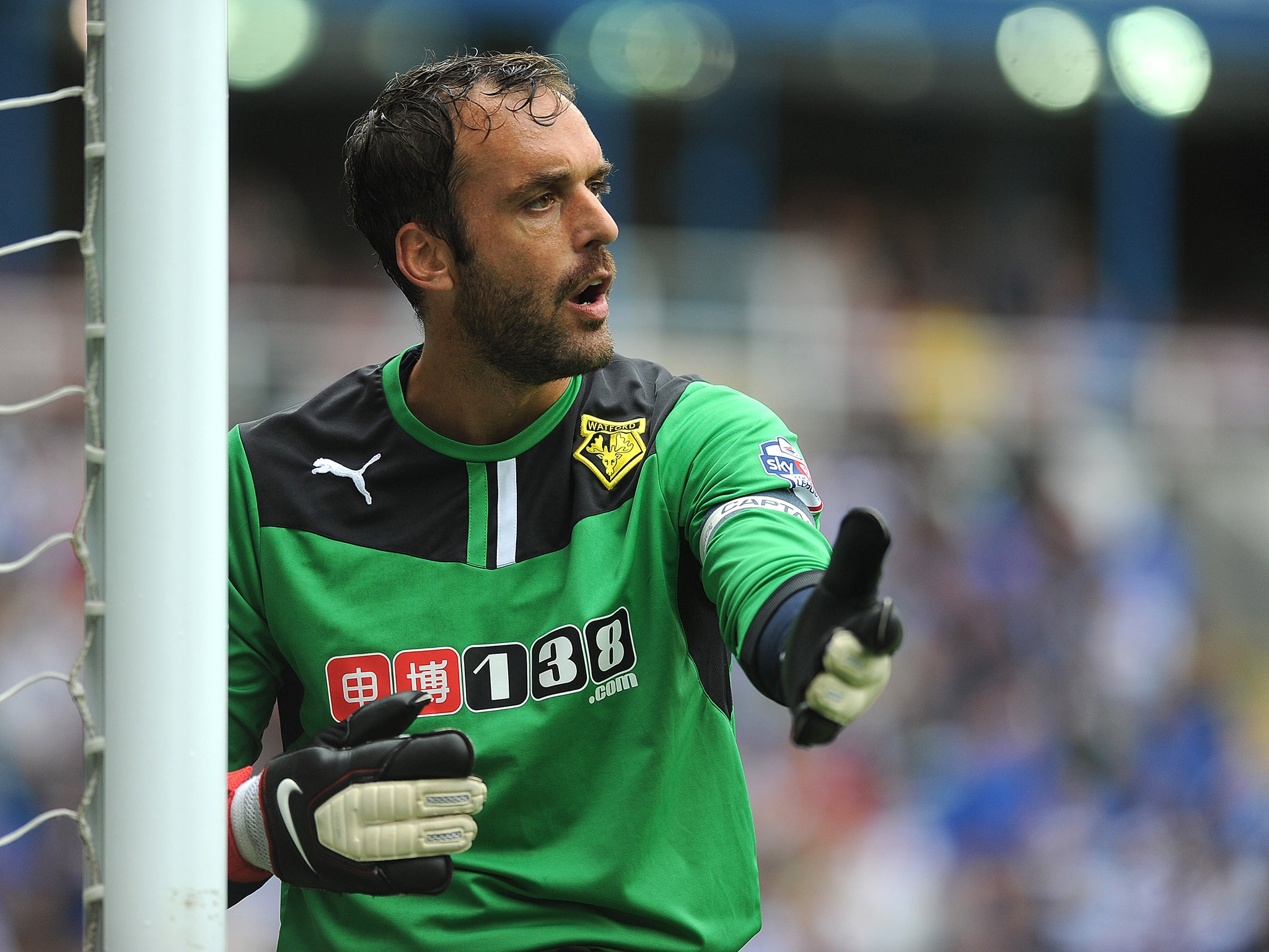 Manuel Almunia pictured during his time at Watford
