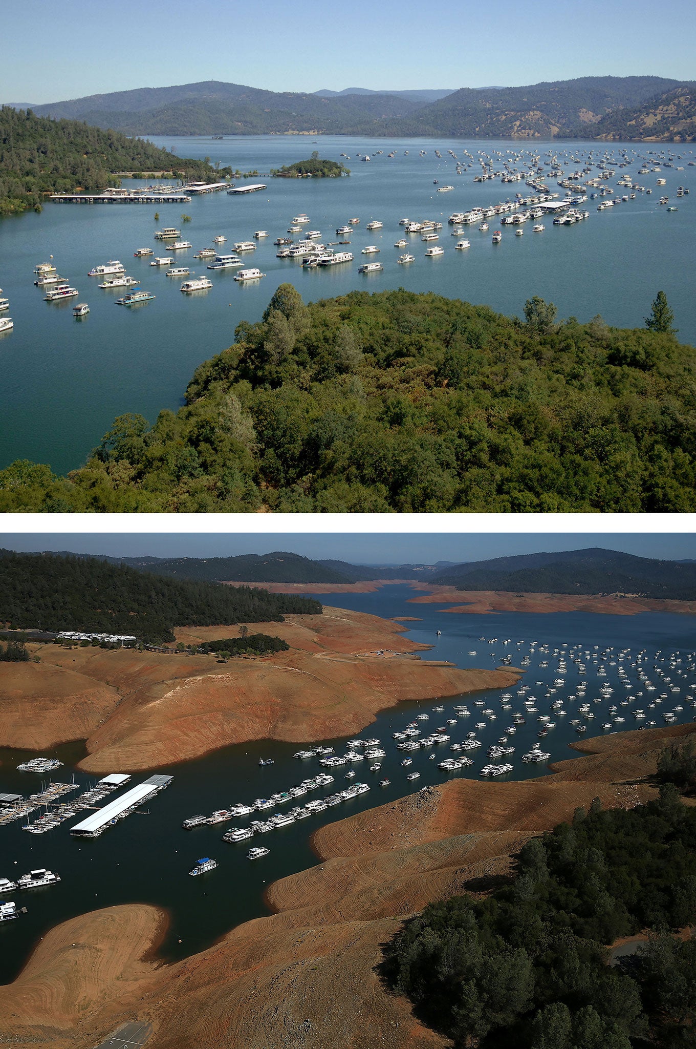 The Bidwell Marina in Oroville