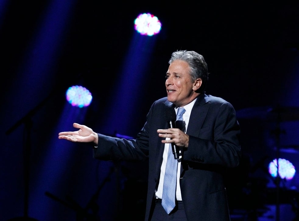Jon Stewart has attacked Fox News for its Ferguson coverage