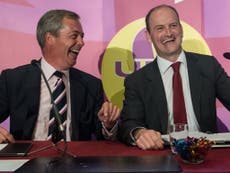 Farage and Carswell at loggerheads over whether to accept funds