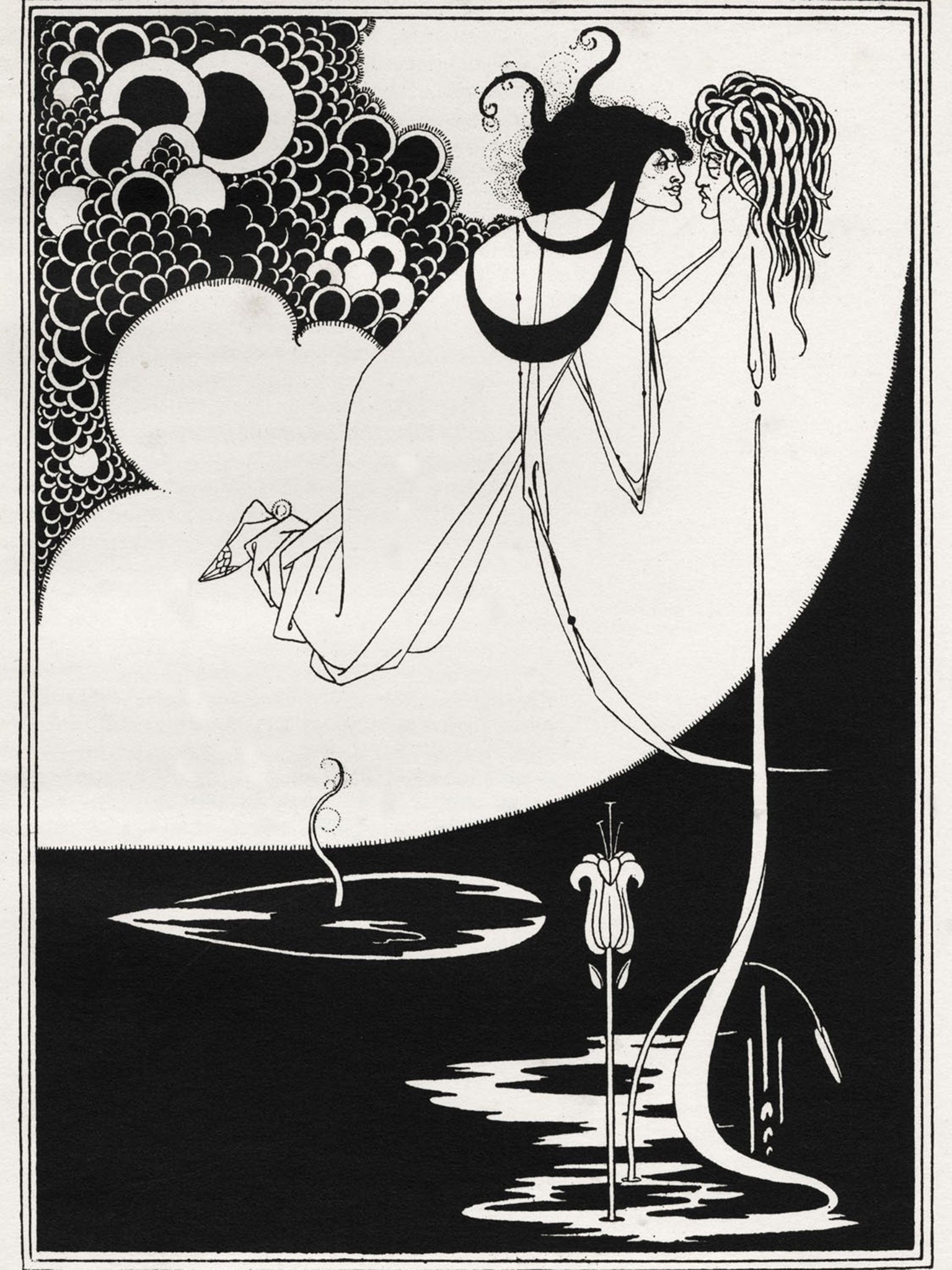 Deadly desire: Aubrey Beardsley's illustration for Wilde's play