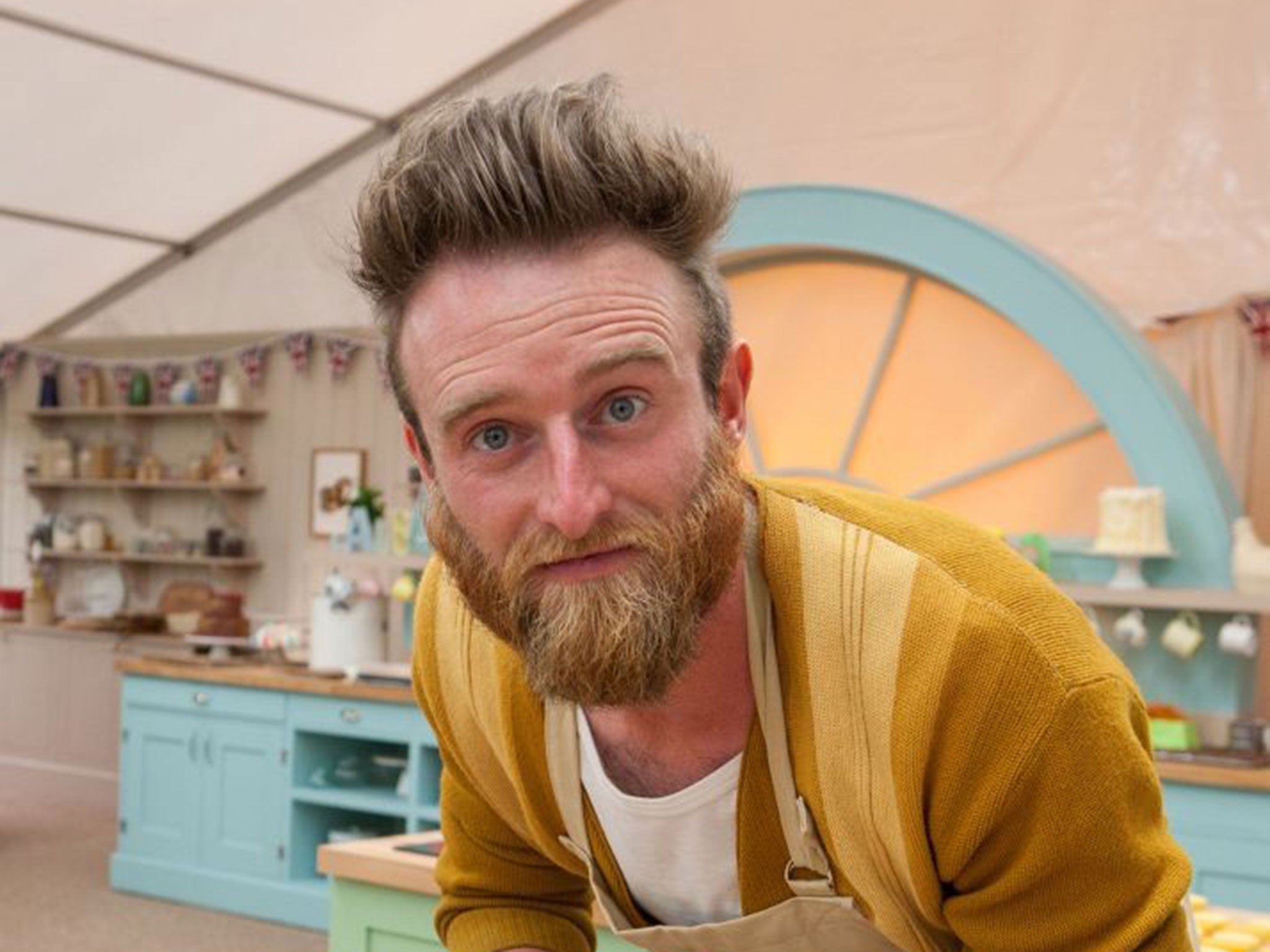 Iain Watters and his Baked Alaska is easily the stand-out moment from The Great British Bake Off