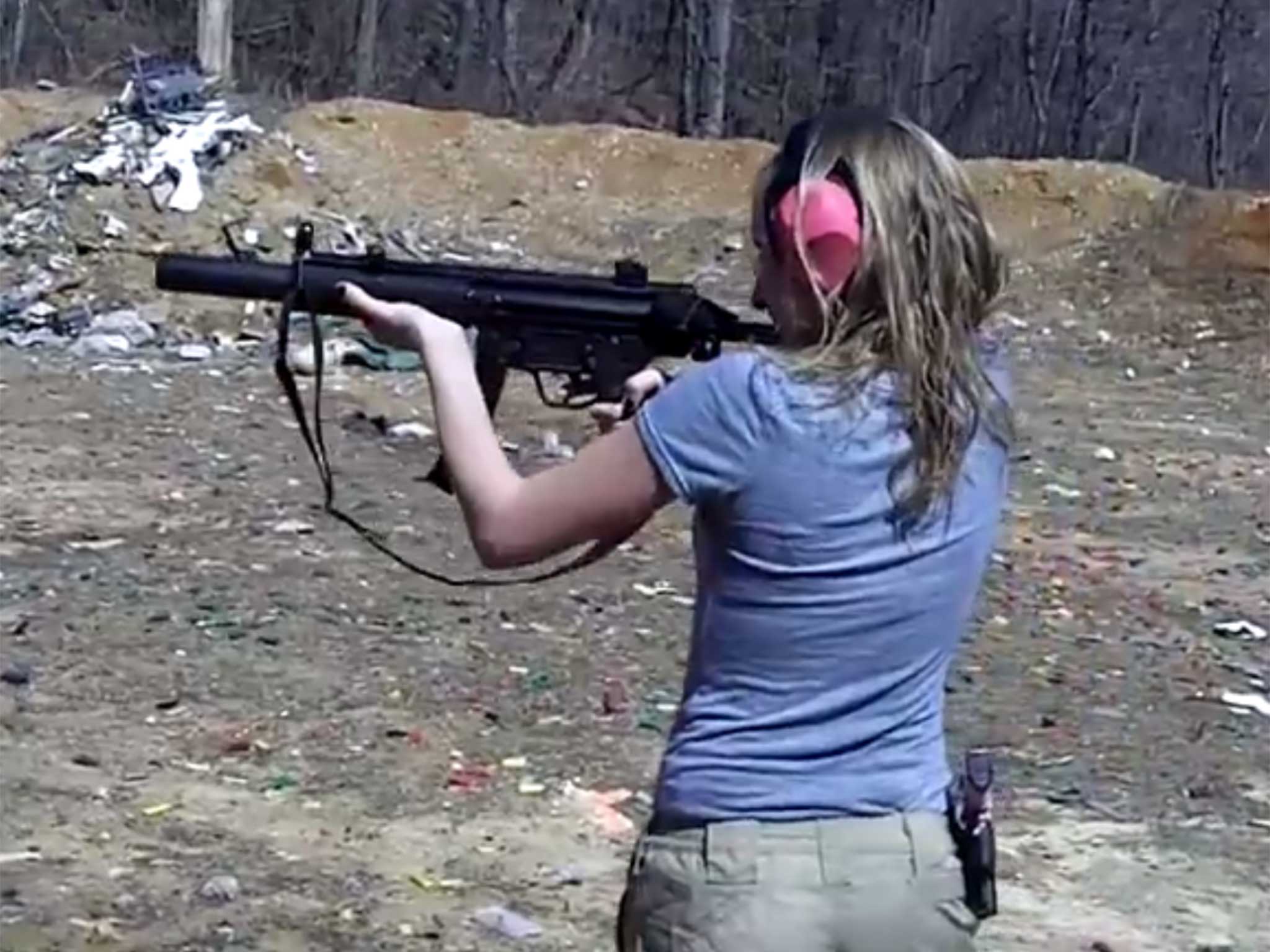 Ed Levine's daughter 'bull's eye Brookie' fires off a round