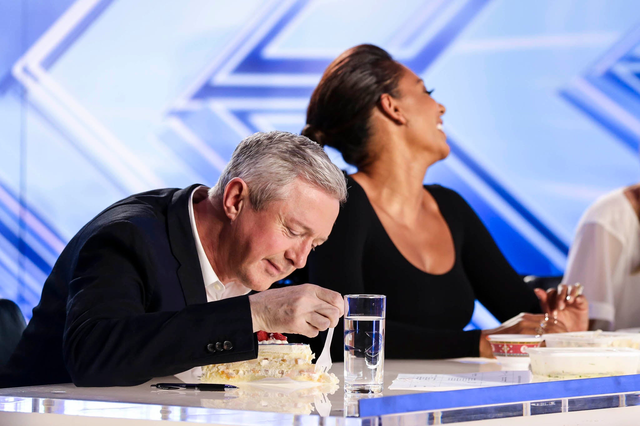 Mel B and Louis Walsh are spread thinly over the opening episodes