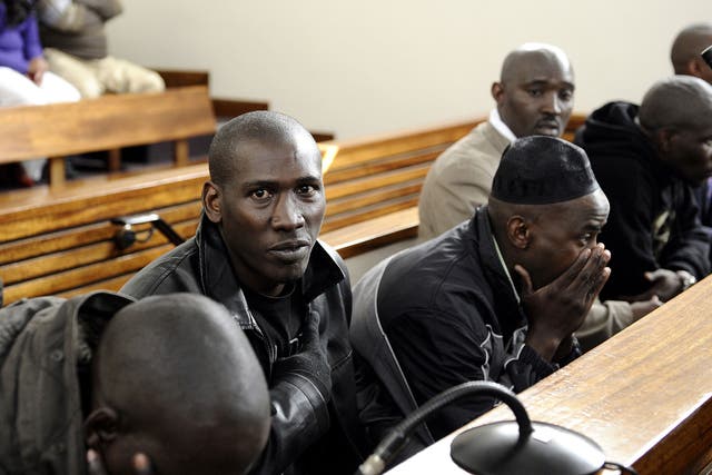 Six men charged with attempting to kill Rwanda’s former army chief Faustin Kayumba Nyamwasa sit in court in Johannesburg. Four of them were convicted of attempted assassination yesterday