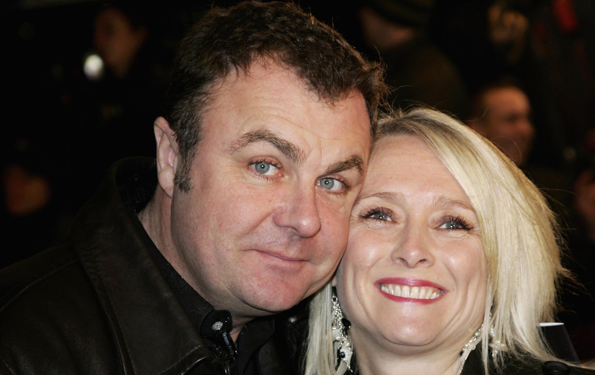 Paul Ross with his wife Jackie at the British Comedy Awards 2006