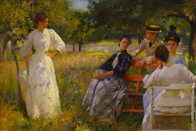 Branch out: ‘In the Orchard’ (1891) by Edmund C Tarbell