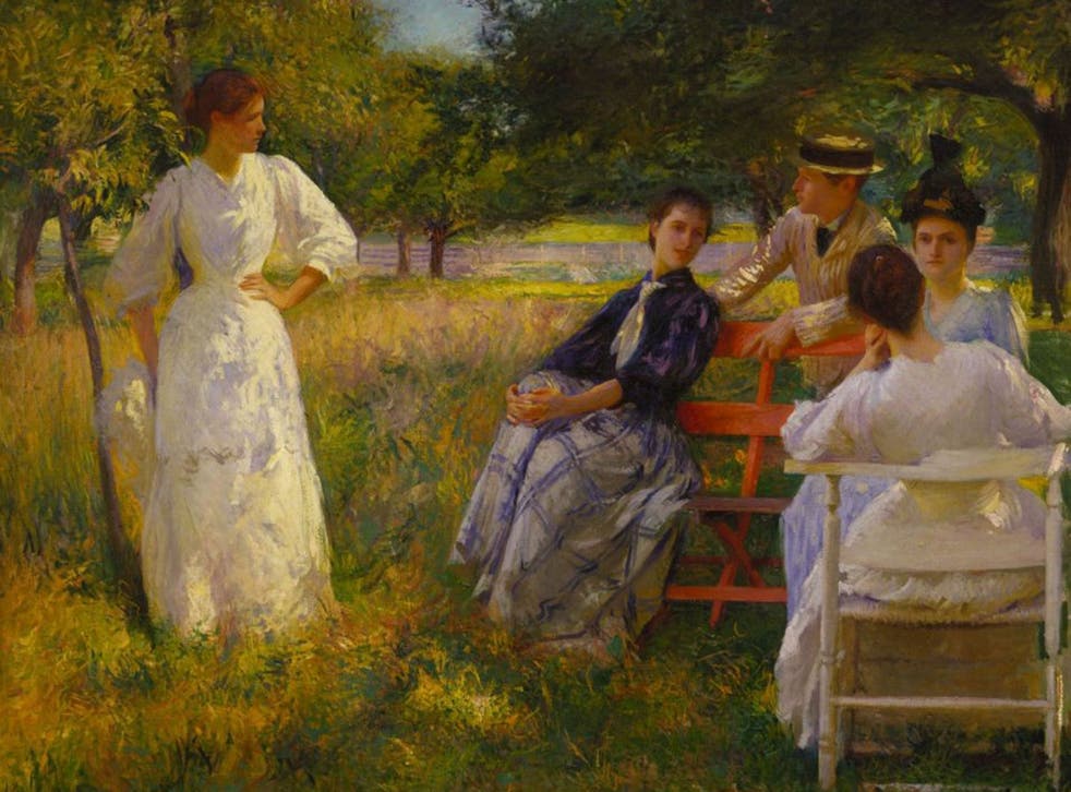 Branch out: ‘In the Orchard’ (1891) by Edmund C Tarbell