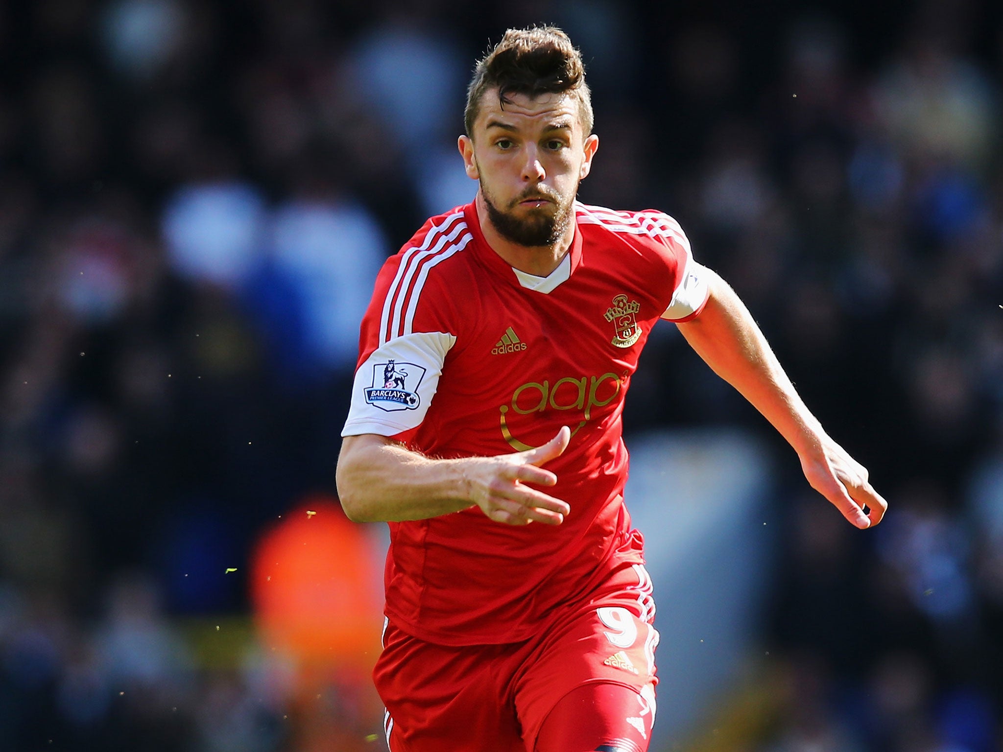 Jay Rodriguez in action for Southampton