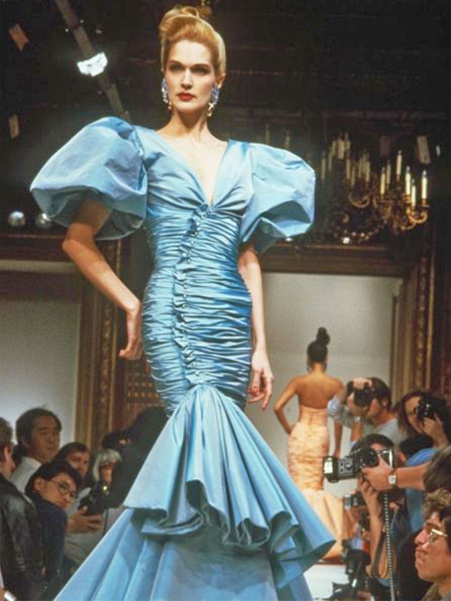 UNGARO, HAUTE COUTURE FASHION COLLECTIONS FOR SPRING SUMMER 1987