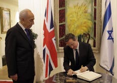 Cameron: Israel was right to defend itself over Gaza attacks