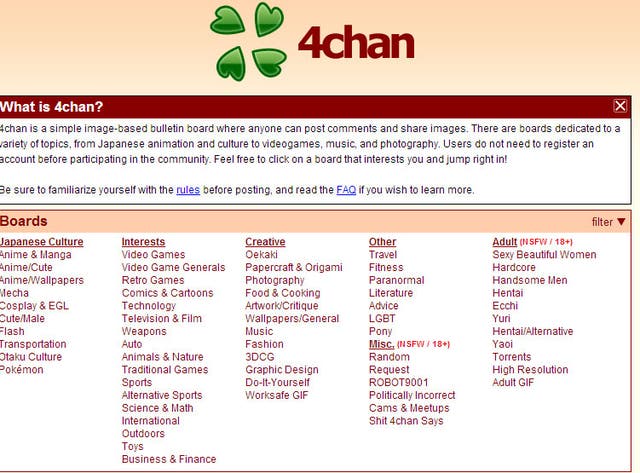 4chan: What is anonymous message board first to post leaked celebrity