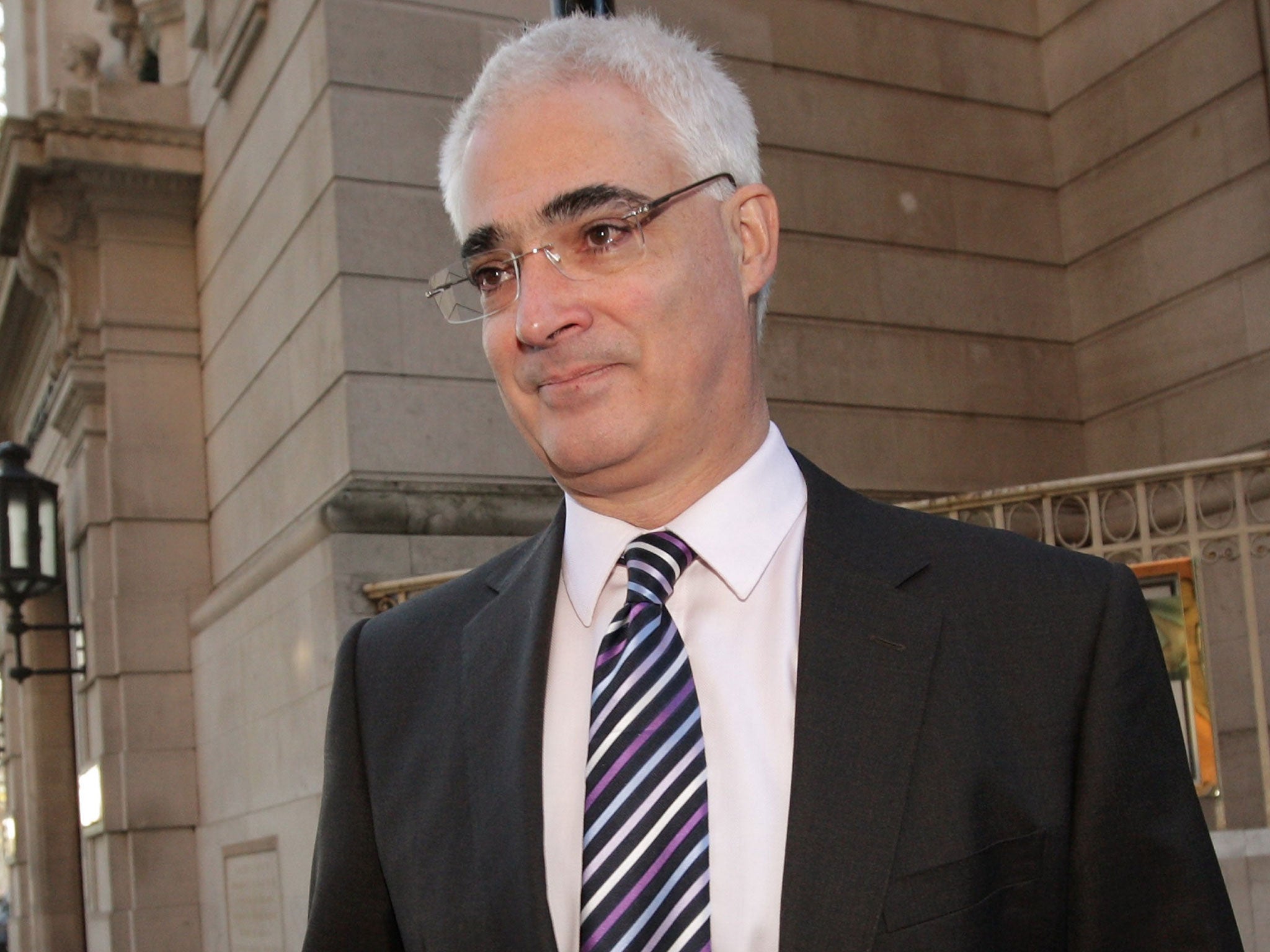 Alistair Darling has requested a meeting with Police Scotland to discuss security arrangements (Getty)
