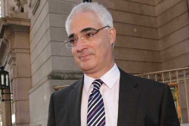 Alistair Darling has requested a meeting with Police Scotland to discuss security arrangements (Getty)