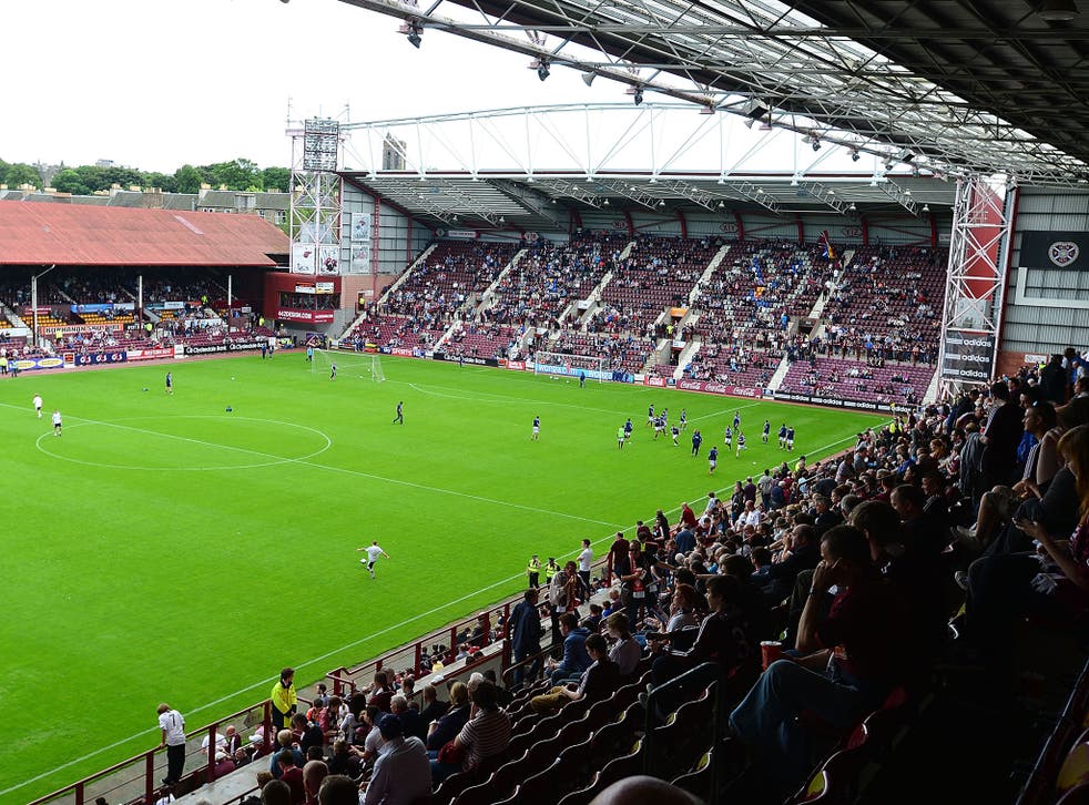 The victims of the assault outside the Tynecastle Stadium were campaigners for Yes Scotland 
