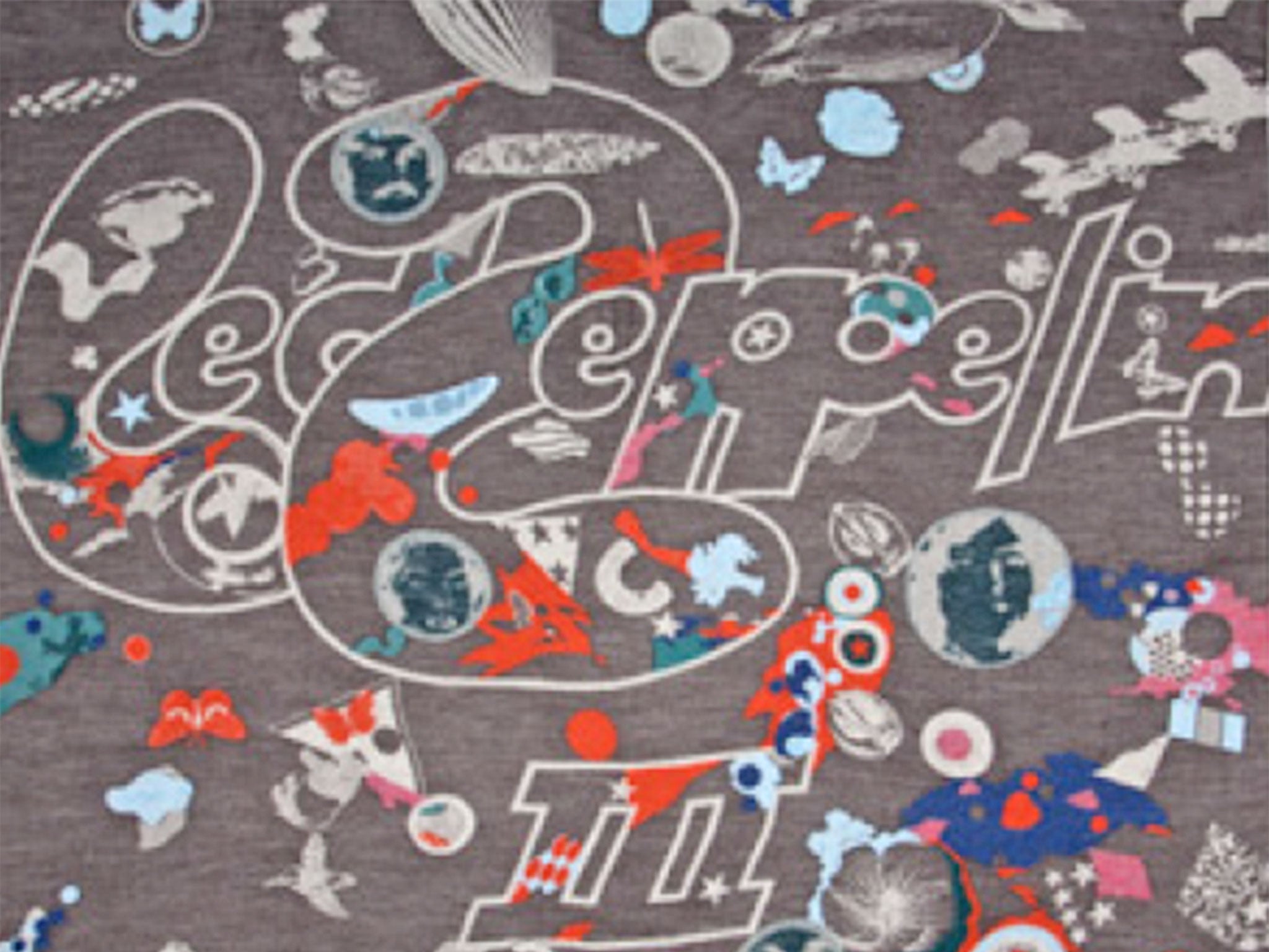 British designer Paul Smith puts a spin on Led Zeppelin's album covers ...