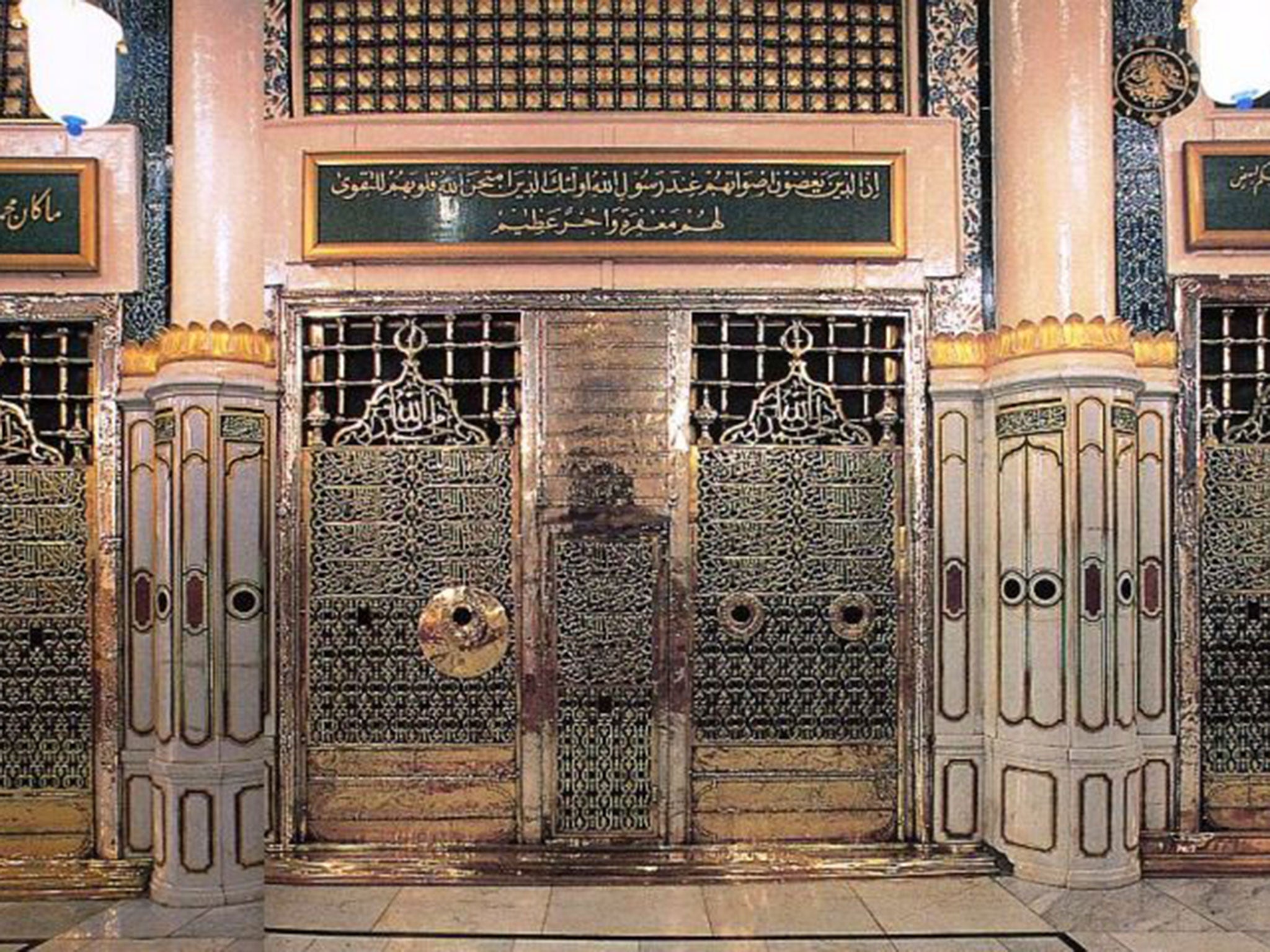 The Prophet Mohamed’s tomb