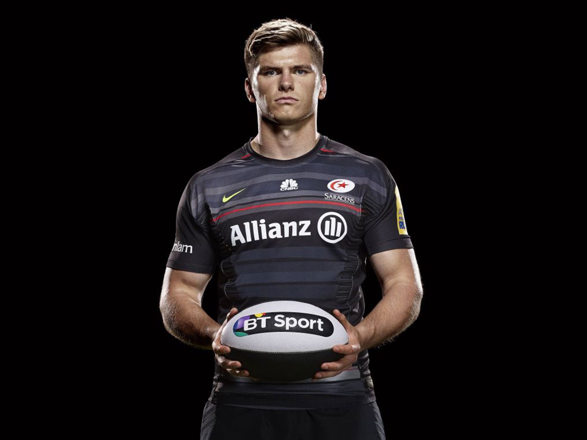 Owen Farrell, the Saracens and England fly-half, is regaining fitness and relishing the new season
