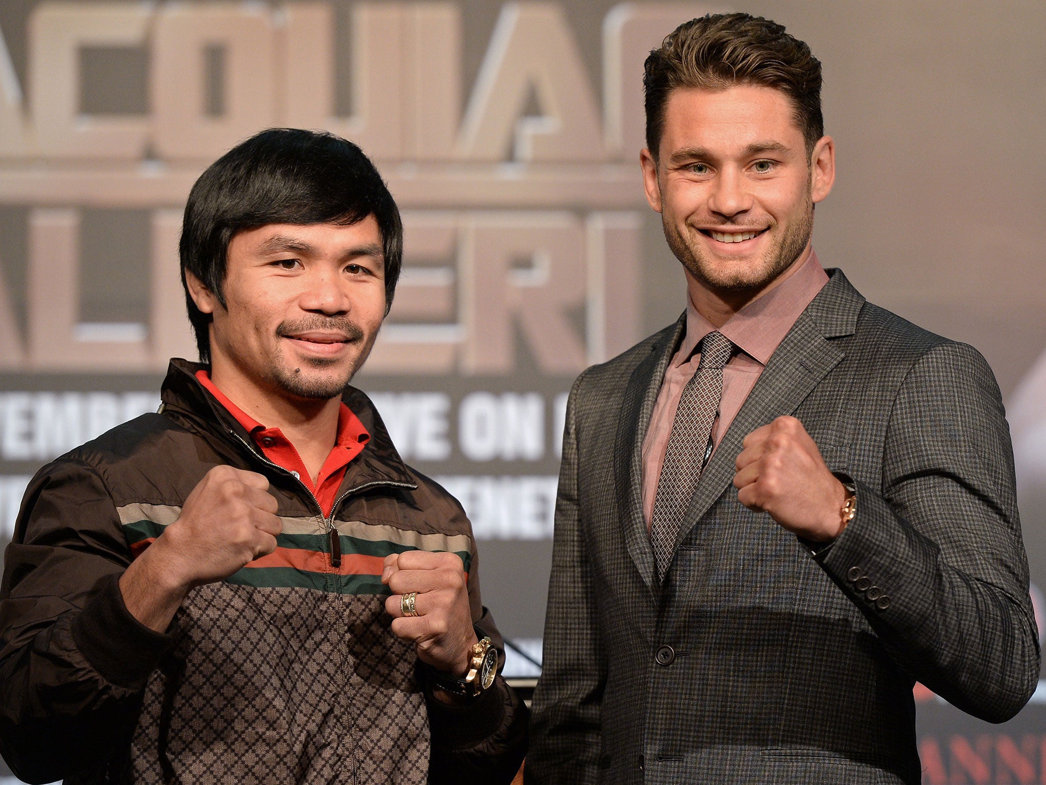 Manny Pacquiao fights Chris Algieri in China in November