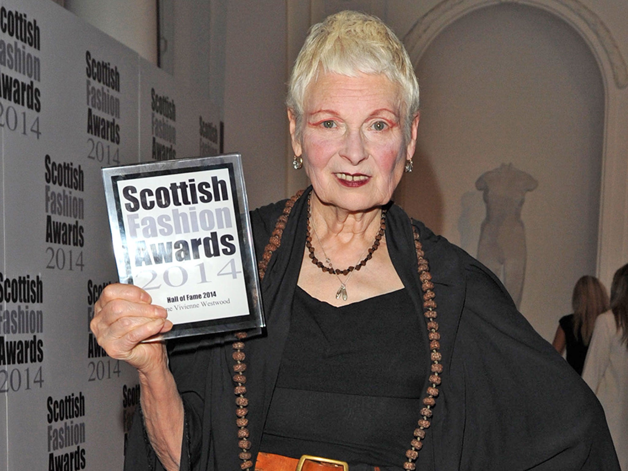 Vivienne Westwood joins the Hall of Fame at the Scottish Fashion Awards