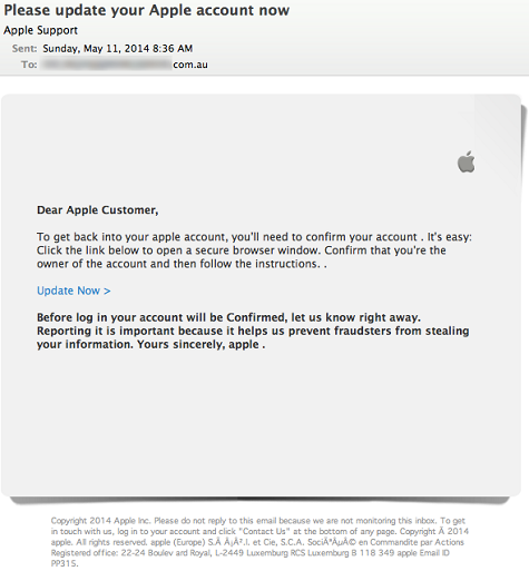 iCloud Mail” phishing emails doing rounds - Help Net Security