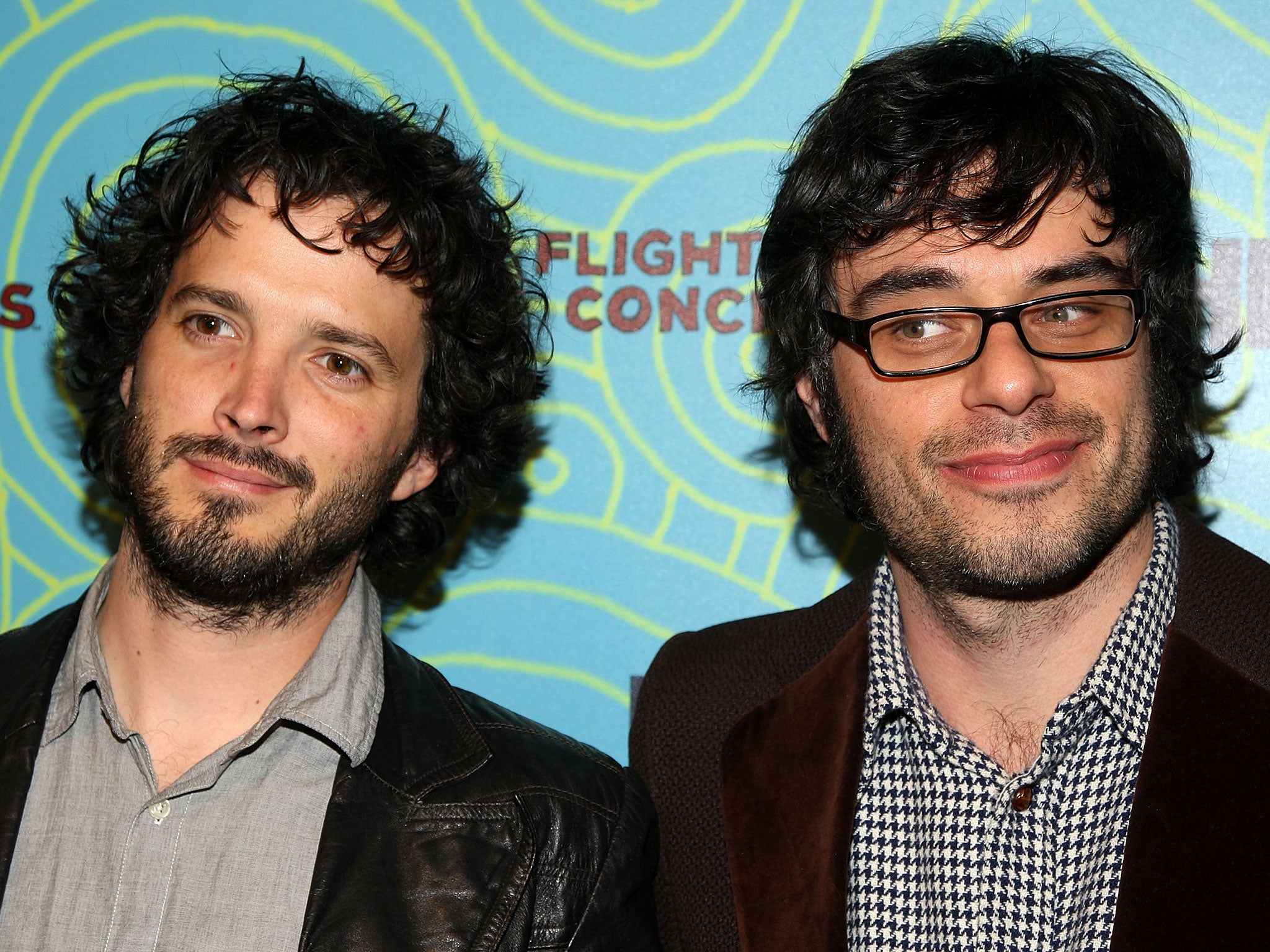 Bret McKenzie and Jermaine Clement of Flight of the Conchords