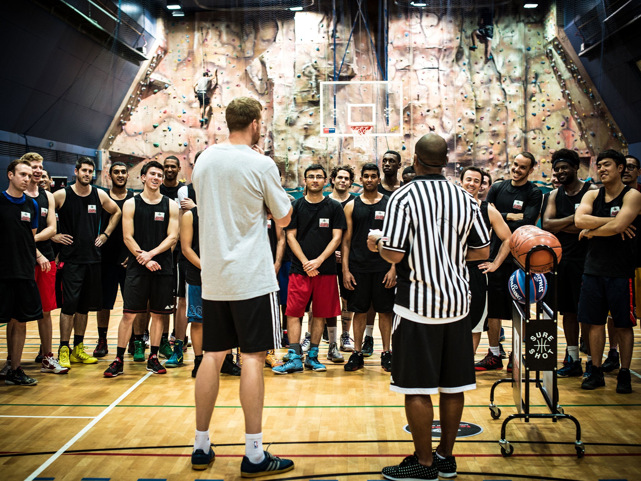 Bonner was in London for Foot Locker's Three-Point contest