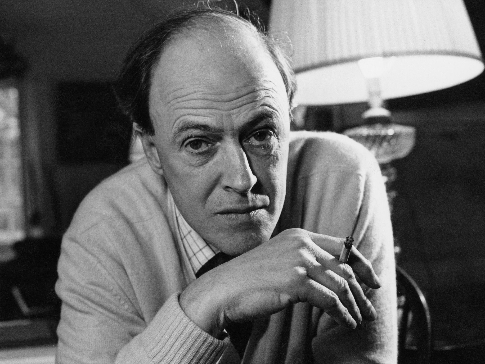 Roald Dahl, author of 'Charlie and the Chocolate Factory', pictured in 1971