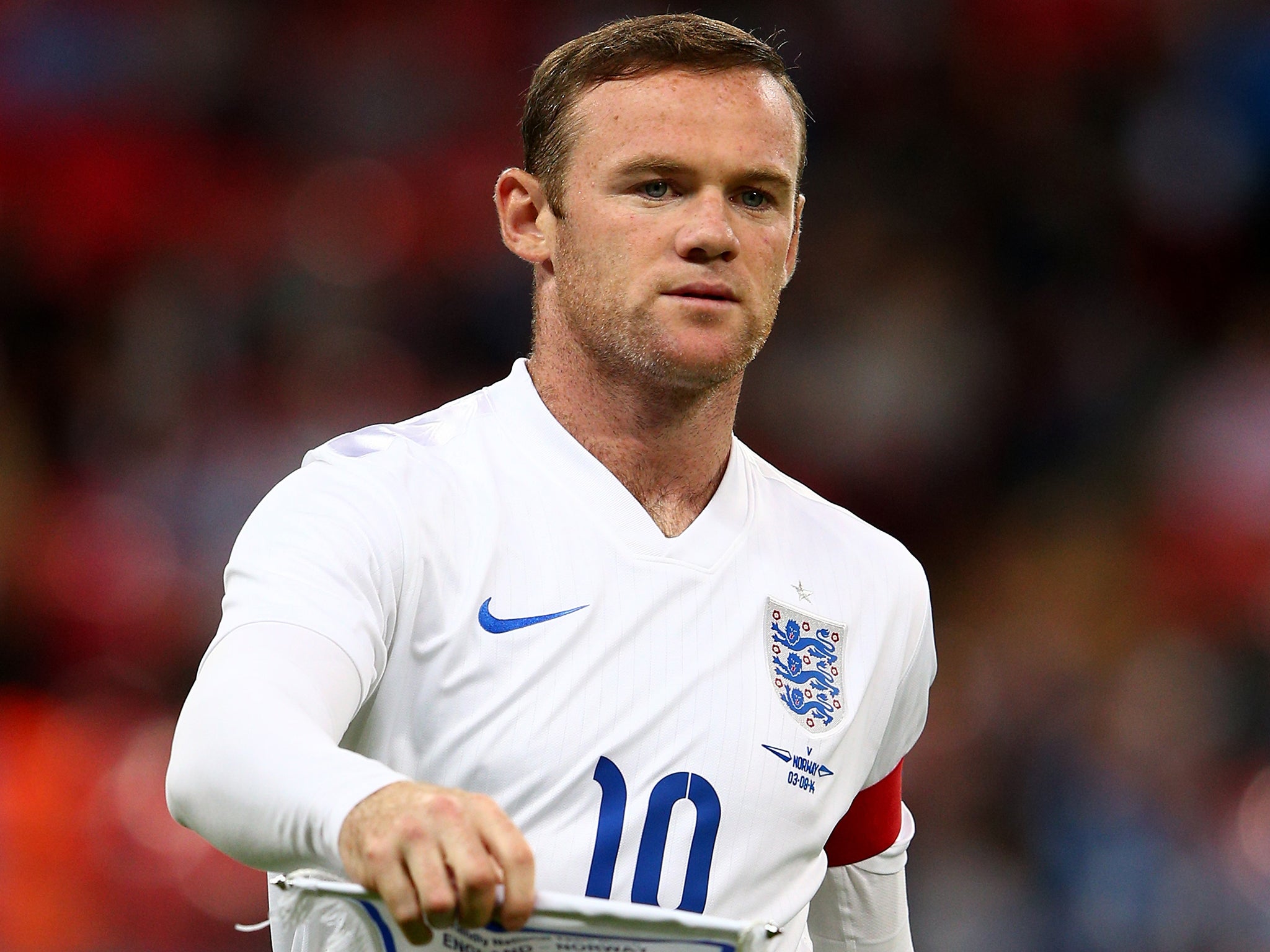 Wayne Rooney at Wembley