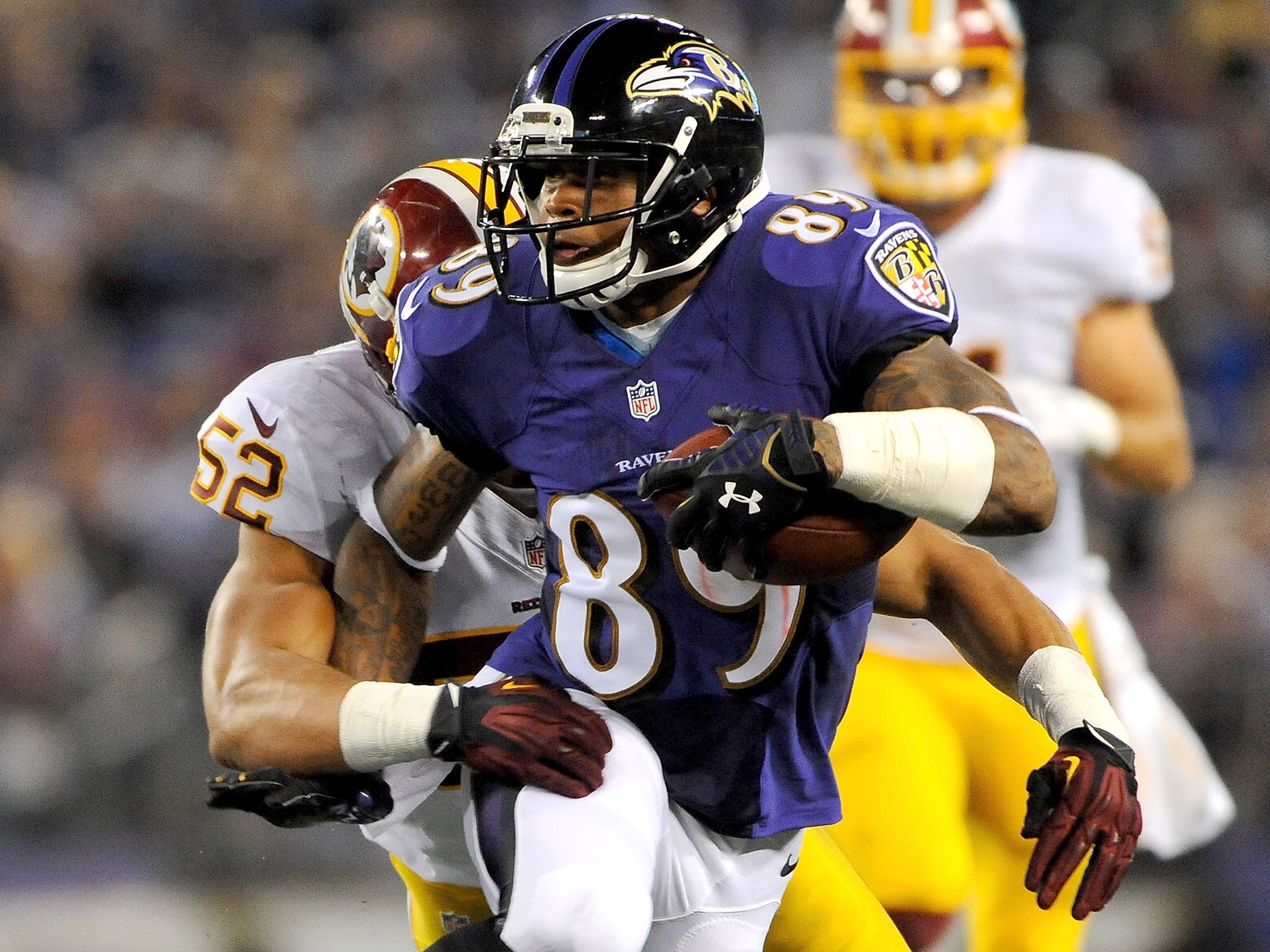 Baltimore Ravens wide receiver Steve Smith