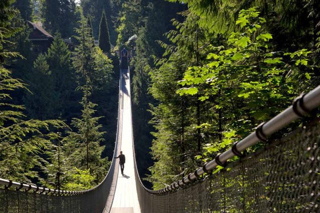 Capilano suspension bridge, Vancouver