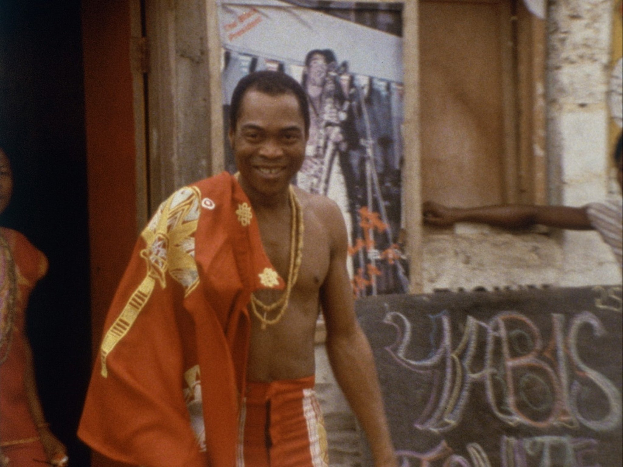Fela died in the late 1990s but Gibney has assembled plenty of footage of him