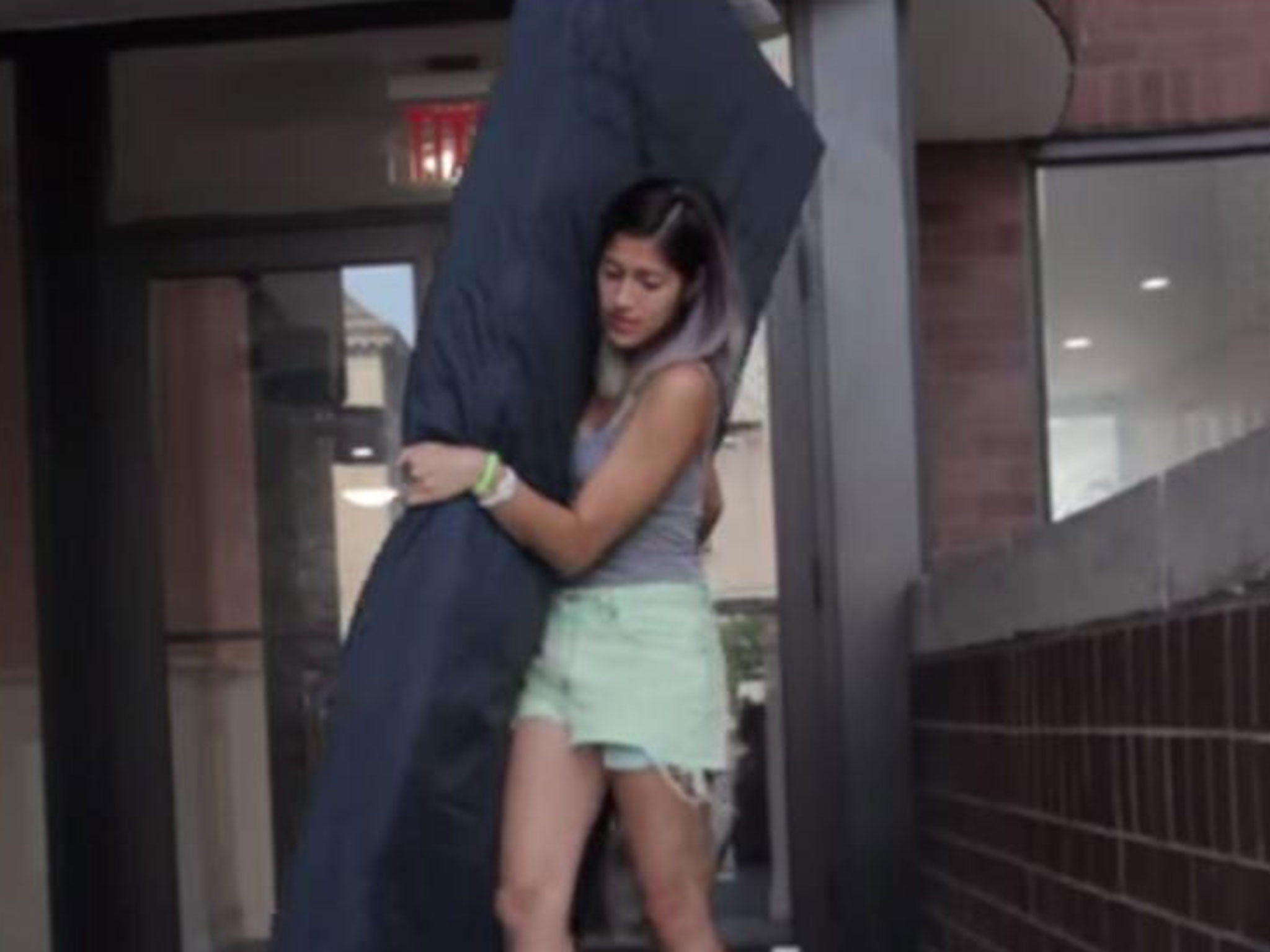 A student is dragging her mattress around university every day until her alleged rapist is removed from classes