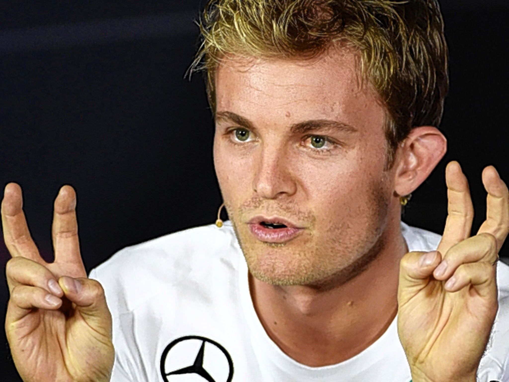 Nico Rosberg said the incident had left him ‘distraught’