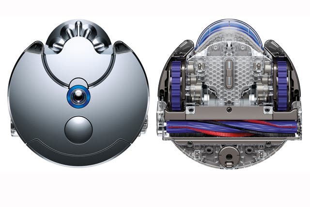 The Dyson 360 Eye, the first robotic vacuum cleaner that owners can control via an app